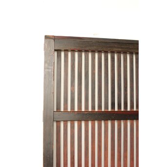 煤飴色 時代松格子戸L　L1149 