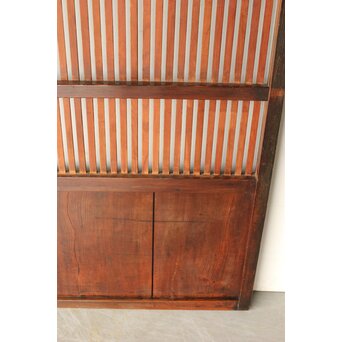 煤飴色 時代松格子戸L　L1149 