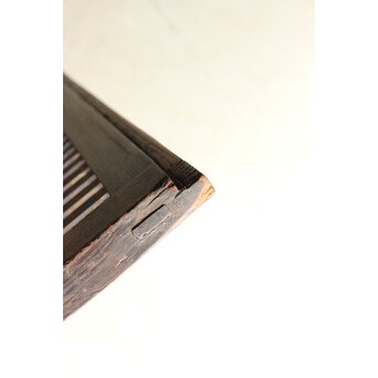 煤飴色 時代松格子戸L　L1149 