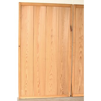 格子板戸 2枚1組　B1087 