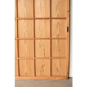 格子板戸 2枚1組　B1087 