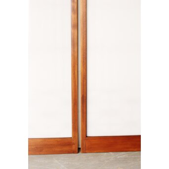 乳白色アクリル板 組子書院 4枚1組　R0448 