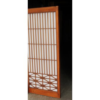 乳白色アクリル板 組子書院 4枚1組　R0448 