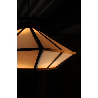 吉田璋也 ダイアモンド幾何学ペンダント照明　A488 