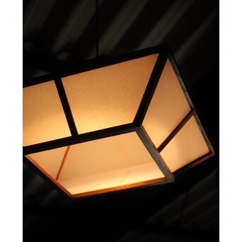 吉田璋也 ダイアモンド幾何学ペンダント照明　A488 