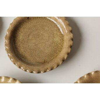 御深井釉 ひだ皿 10枚1組　P505 