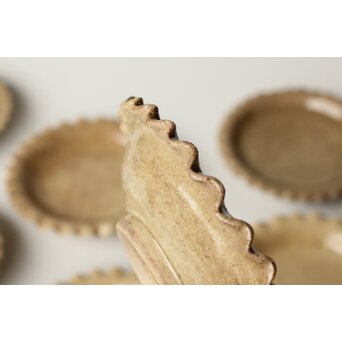 御深井釉 ひだ皿 10枚1組　P505 