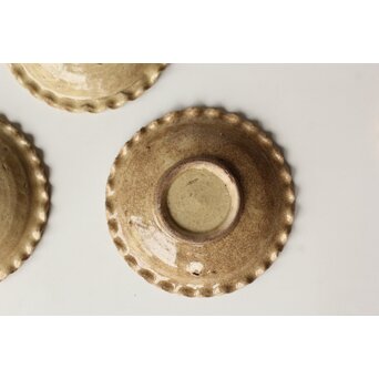 御深井釉 ひだ皿 10枚1組　P505 