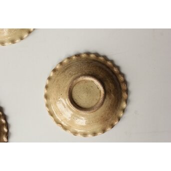 御深井釉 ひだ皿 10枚1組　P505 