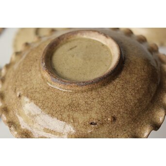 御深井釉 ひだ皿 10枚1組　P505 