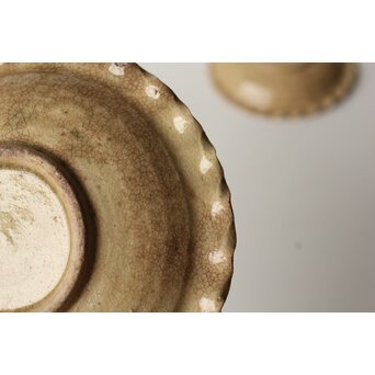 御深井釉 ひだ皿 10枚1組　P505 