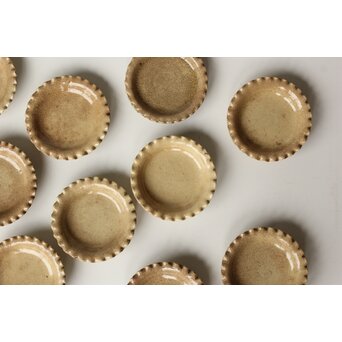 御深井釉 ひだ皿 10枚1組　P505 