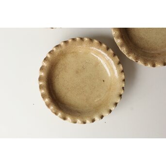 御深井釉 ひだ皿 10枚1組　P505 