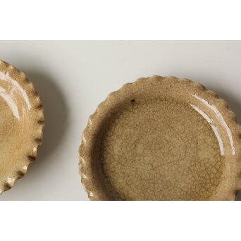 御深井釉 ひだ皿 10枚1組　P505 