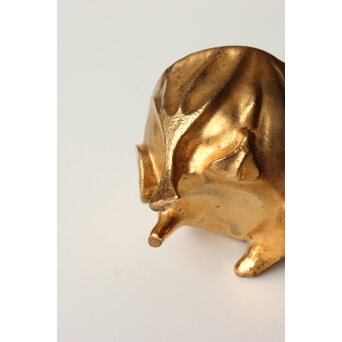 安食ひろ 金彩刻文盃　P506 