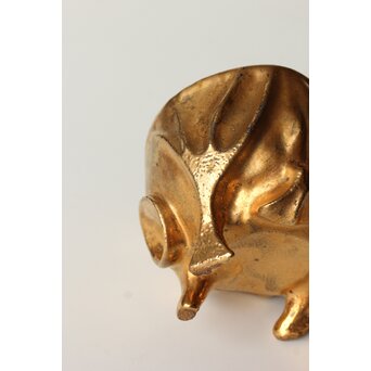 安食ひろ 金彩刻文盃　P506 