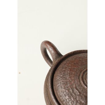 沢田菅江 常滑 後手南蛮手急須　P508 