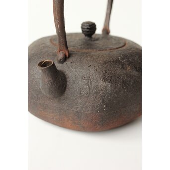 小泉仁左衛門 亀甲型 鉄瓶/湯沸　M439 