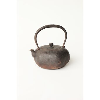 小泉仁左衛門 亀甲型 鉄瓶/湯沸　M439 