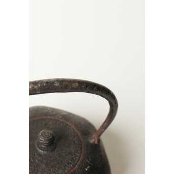 小泉仁左衛門 亀甲型 鉄瓶/湯沸　M439 