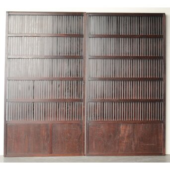 平格子戸 2枚1組　L1152 ウラ