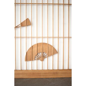 扇 大型書院 2枚1組　R0450 