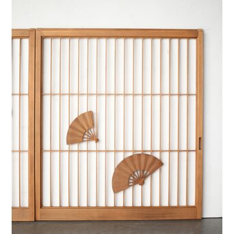 扇 大型書院 2枚1組　R0450 