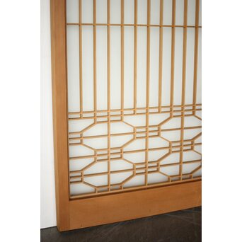 両面ガラス 組子書院 2枚1組　R0452 