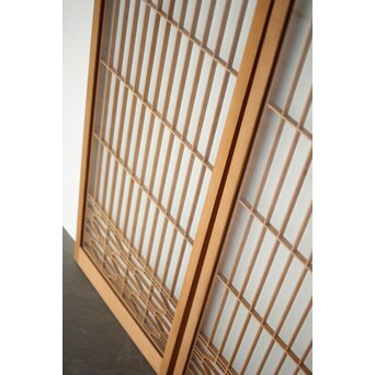 両面ガラス 組子書院 2枚1組　R0452 