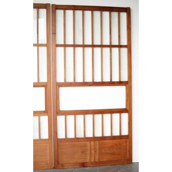 市松デザイン ガラス戸 4枚1組　GD0256Y 