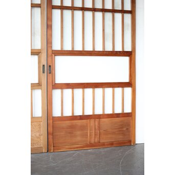 市松デザイン ガラス戸 4枚1組　GD0256Y 