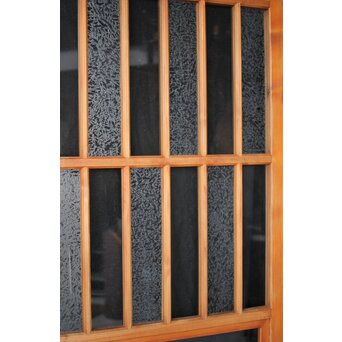 市松デザイン ガラス戸 4枚1組　GD0256Y 