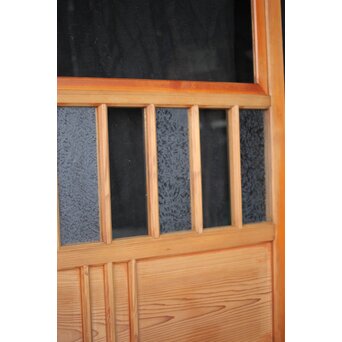 市松デザイン ガラス戸 4枚1組　GD0256Y 