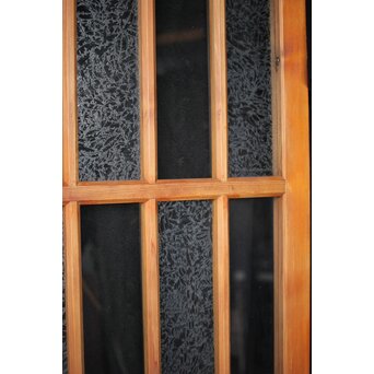 市松デザイン ガラス戸 4枚1組　GD0256Y 