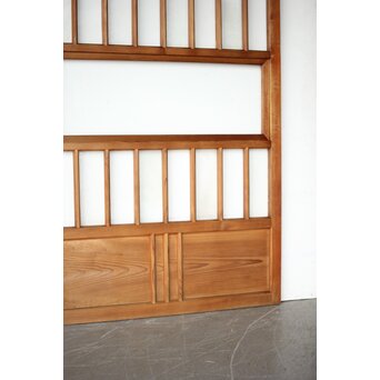 市松デザイン ガラス戸 4枚1組　GD0256Y 