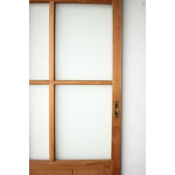 白木ガラス戸 2枚1組　GD0257 