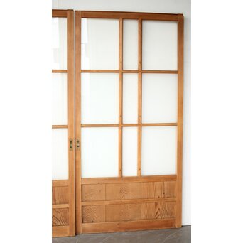 白木ガラス戸 2枚1組　GD0257 