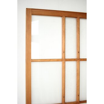 白木ガラス戸 2枚1組　GD0257 