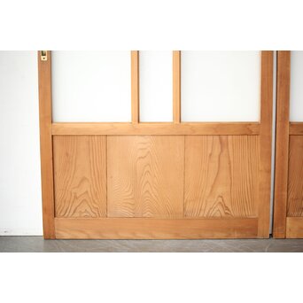 白木ガラス戸 2枚1組　GD0257 