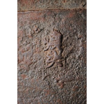 宮崎寒雉風 銀象嵌堤手 破形鎹留手取釜 鉄瓶　M442 