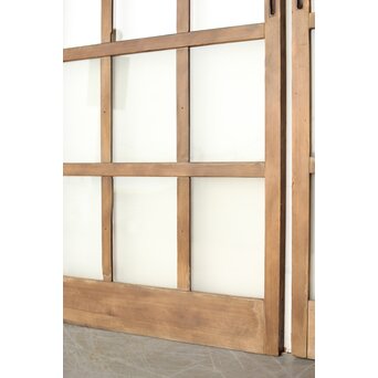 レトロガラス戸 2枚1組　GD0258 