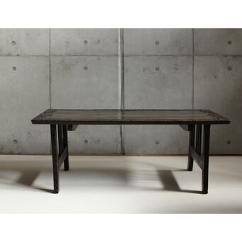 軽井沢彫 文机 卓　T481 