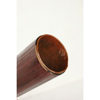 小菅吼月 竹編花籠　U367 