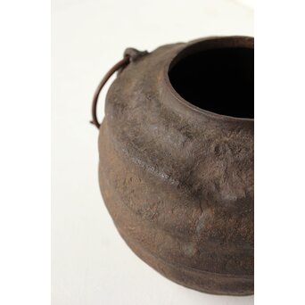 やつれ 鉄釜　M444 