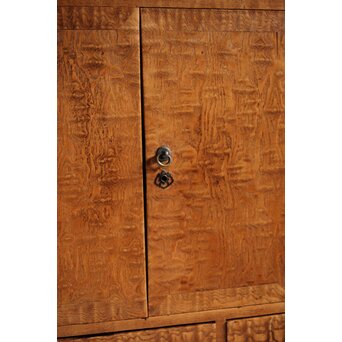 桑無垢玉杢 抽斗 和箪笥　C411 