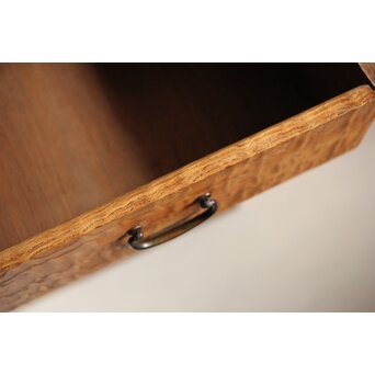 桑無垢玉杢 抽斗 和箪笥　C411 