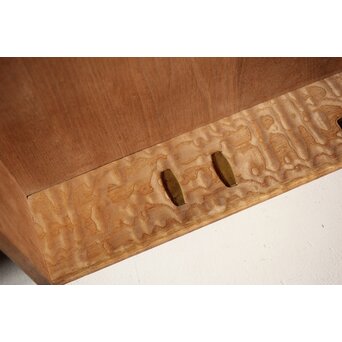 桑無垢玉杢 抽斗 和箪笥　C411 