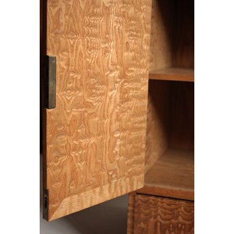 桑無垢玉杢 抽斗 和箪笥　C411 