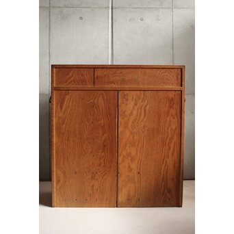 桑無垢玉杢 抽斗 和箪笥　C411 