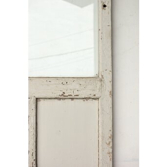 アンティーク クリアガラス戸 2枚1組　D193 